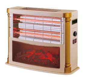 مدفأة كهربائية 4 شمعات ديكور