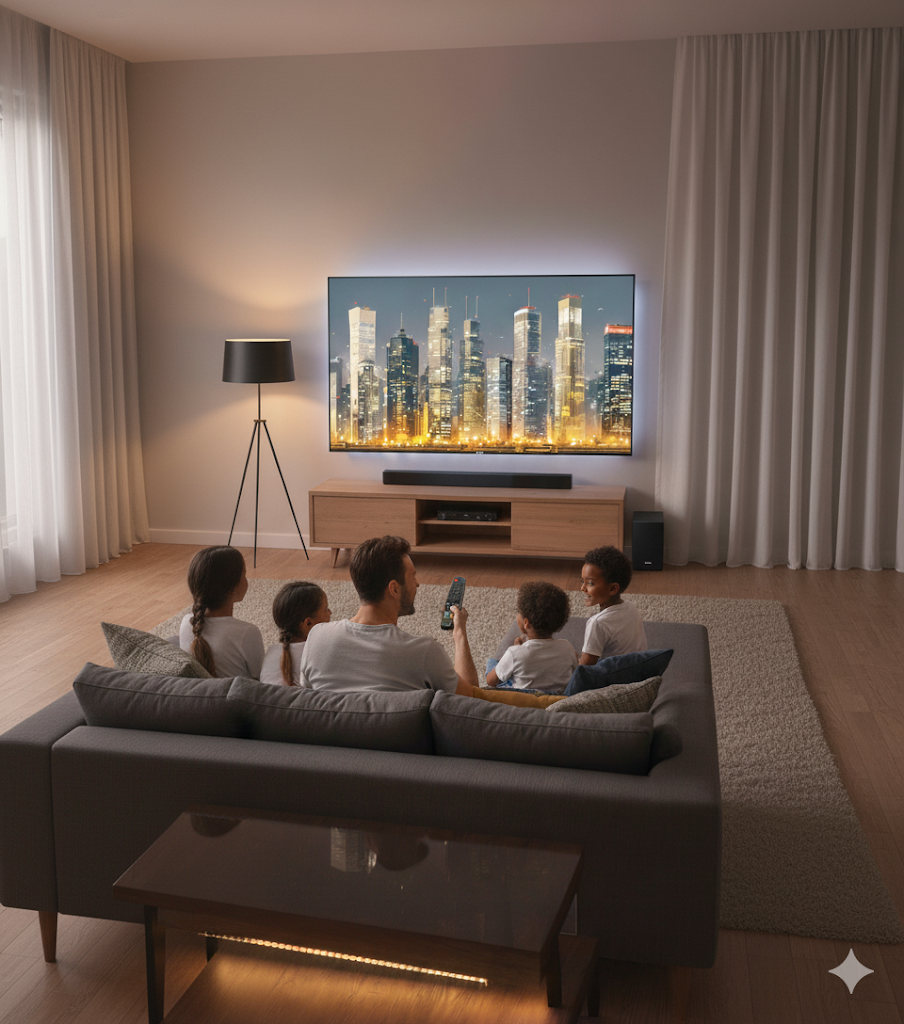 التلفاز والصوت