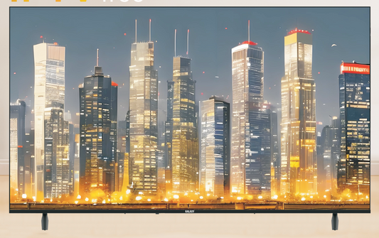 شاشة GALAXY – الترفيه الذكي بحجم كبير وصوت تحكمي