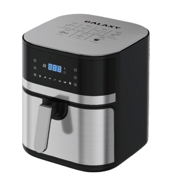 قلاية هوائية Galaxy سعة 8 لتر شاشة رقمية 1800 واط
