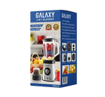 خلاط ومطحنة Galaxy 2 في 1 600 واط وعاء زجاجي 1.5 لتر ستانلس ستيل