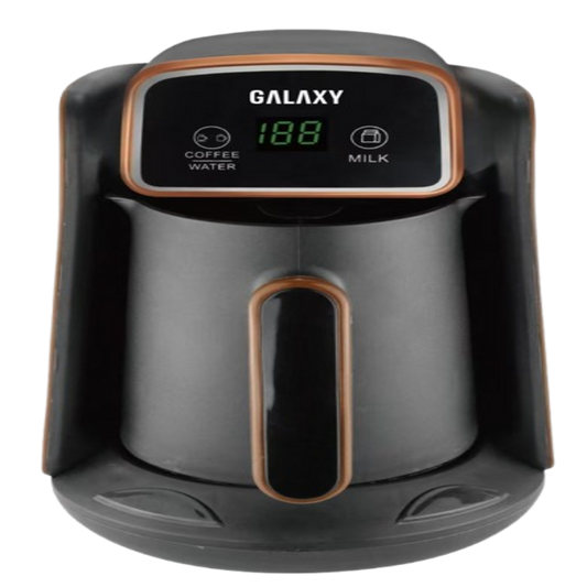 ماكينة قهوة Galaxy GAC-75 سعة 0.5 لتر ستانلس ستيل شاشة LED 600 واط
