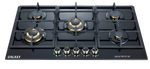 طباخ GAG-96BH – طباخ غاز 5 شعلات مع لوح زجاجي مقوى