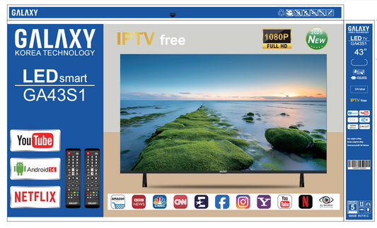 شاشة GALAXY – تجربة مشاهدة عصرية وواضحة