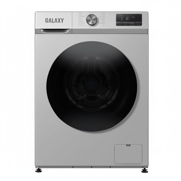 غسالة فتحة جانية 8 كغم 1200 دورة ماطور انفيرتر 14 برنامج لون سلفر