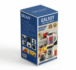 خلاط ومطحنة Galaxy 2 في 1 600 واط وعاء زجاجي 1.5 لتر ستانلس ستيل